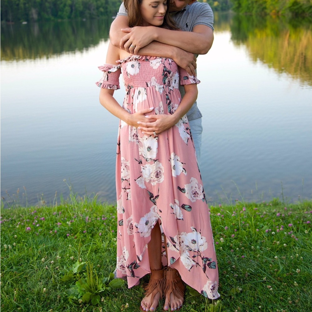 Floral midi dress